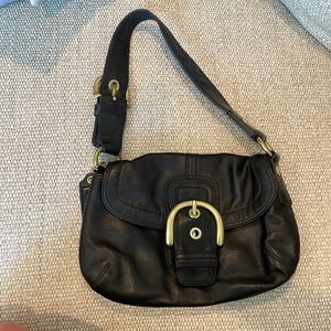 Black Coach Shoulder bag